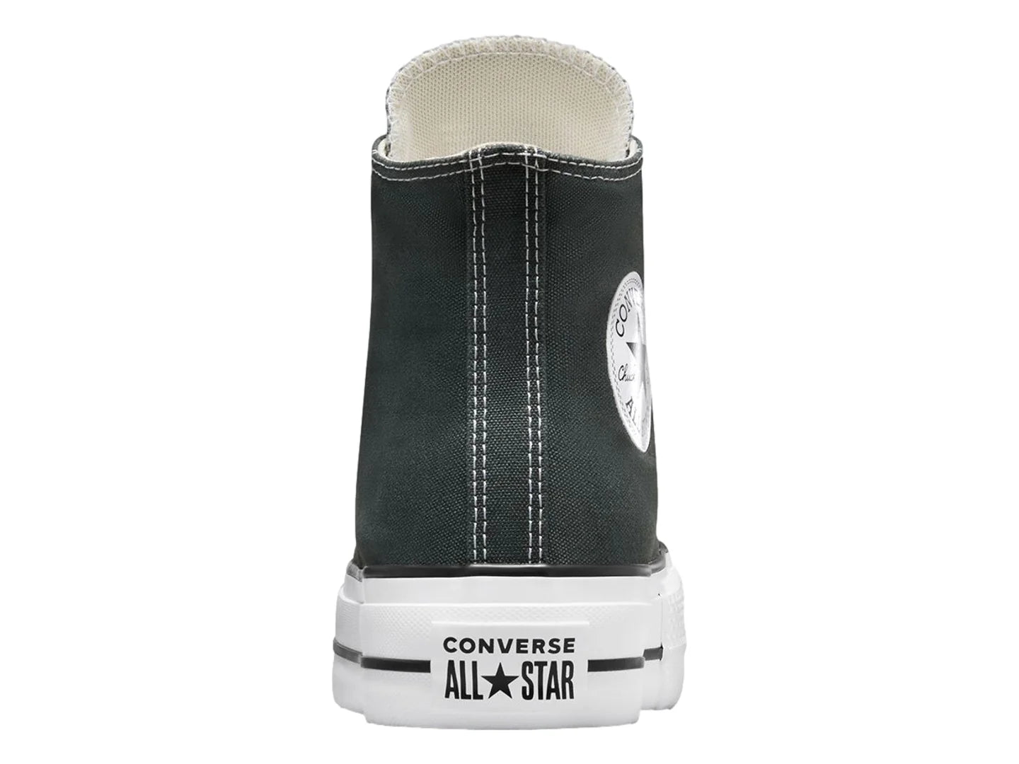 Tenis Converse Chuck Taylor All Star Lift Gris y Blanco para Mujer