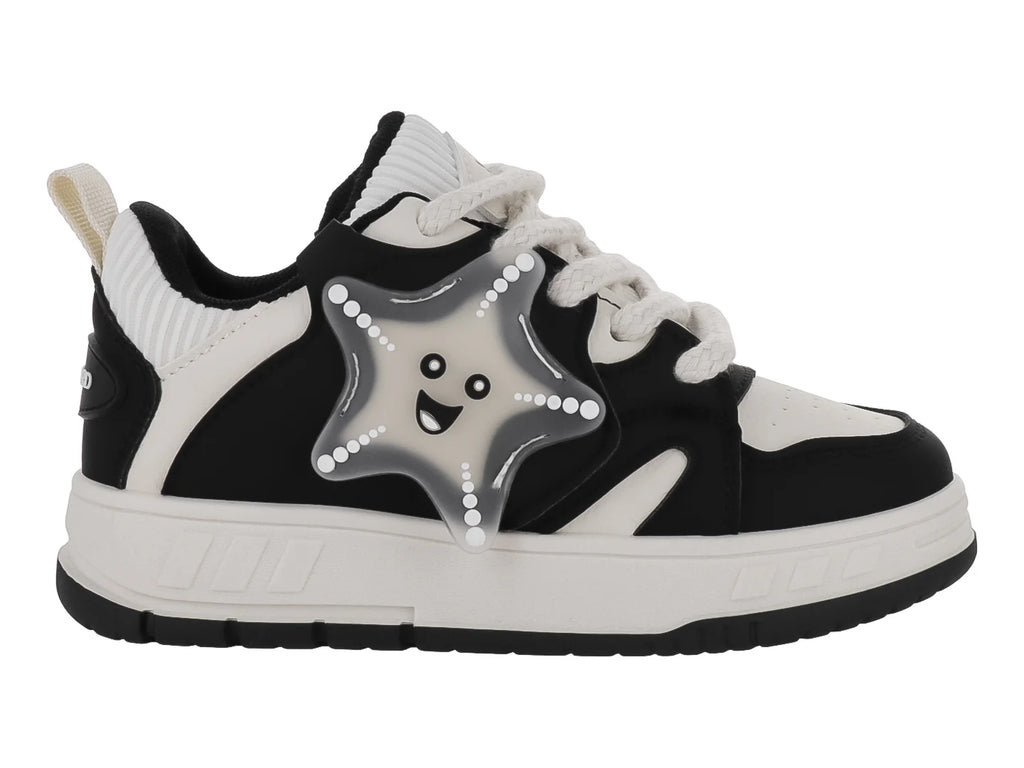 Tenis ATOK Negro con Blanco para Niña