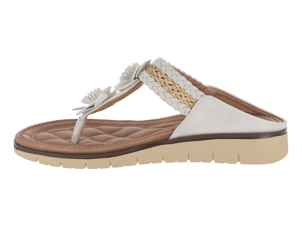Sandalias Roze Blancas para Mujer