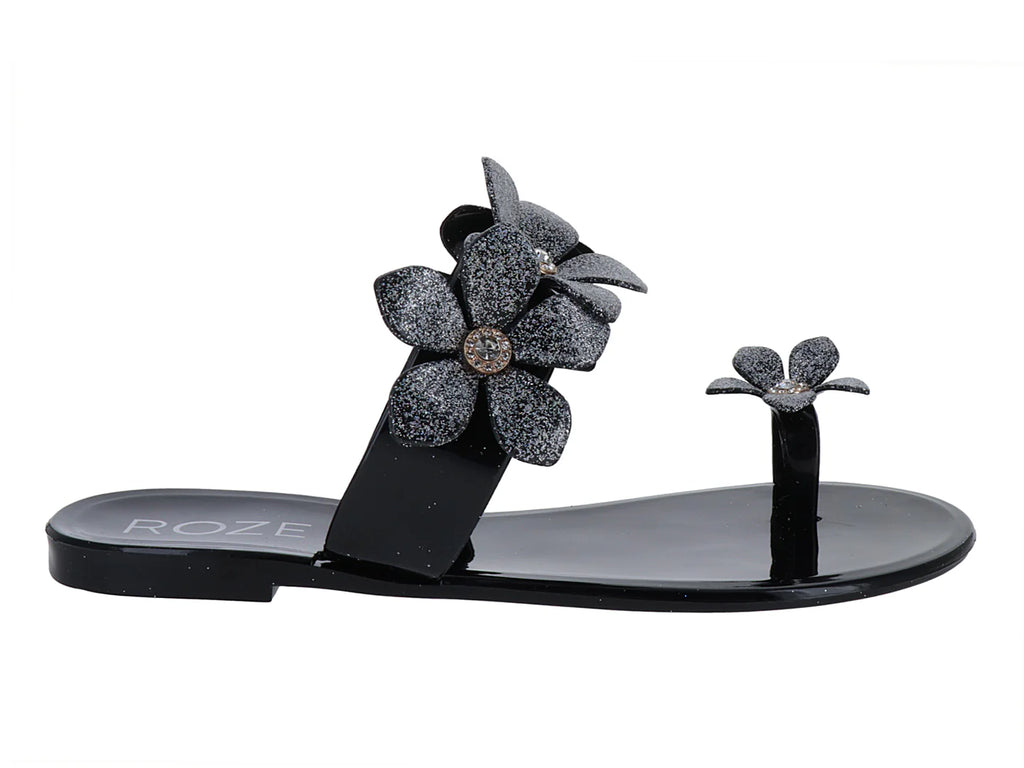 Sandalias ROZE Negro para Mujer