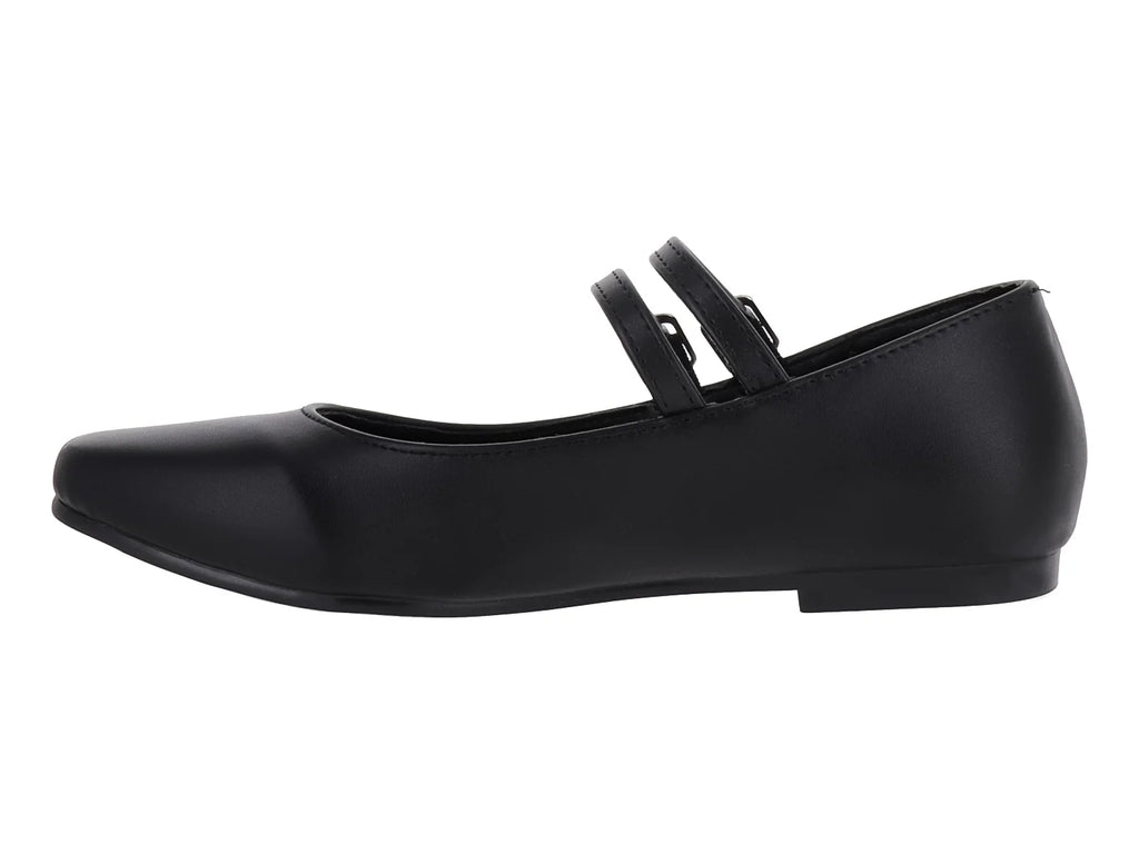 Zapatos Planos Luna Rosa Negro para Mujer