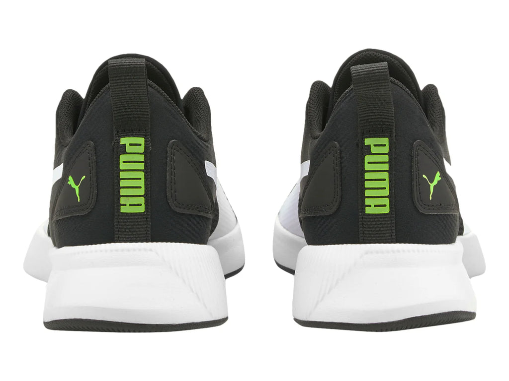Tenis PUMA Flyer Runner Jr Verde y Negro para Niño