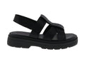 Sandalias Tropicana Negras de Plataforma para Niña