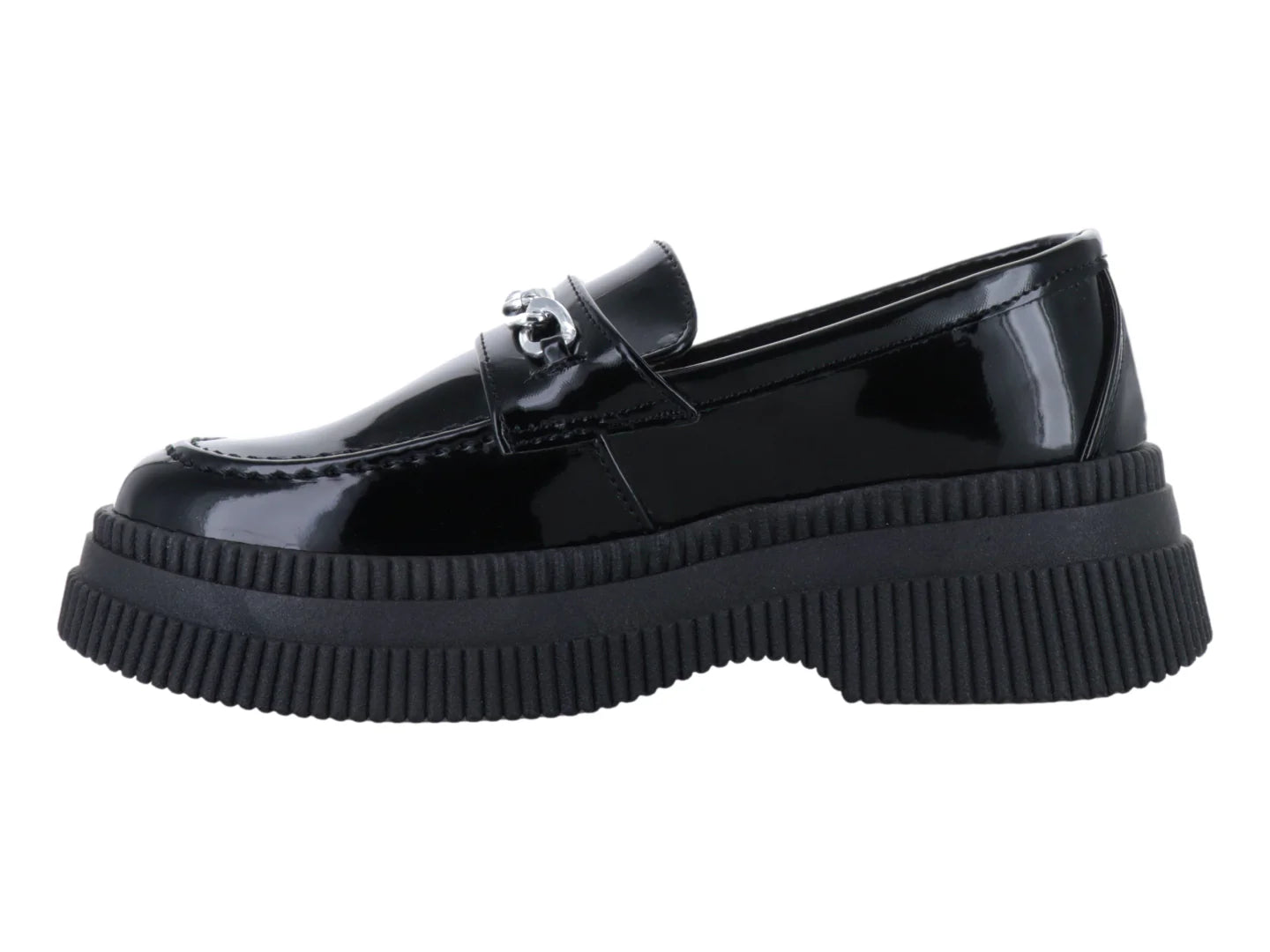 Mocasines MeliAna Charol Negro para Mujer