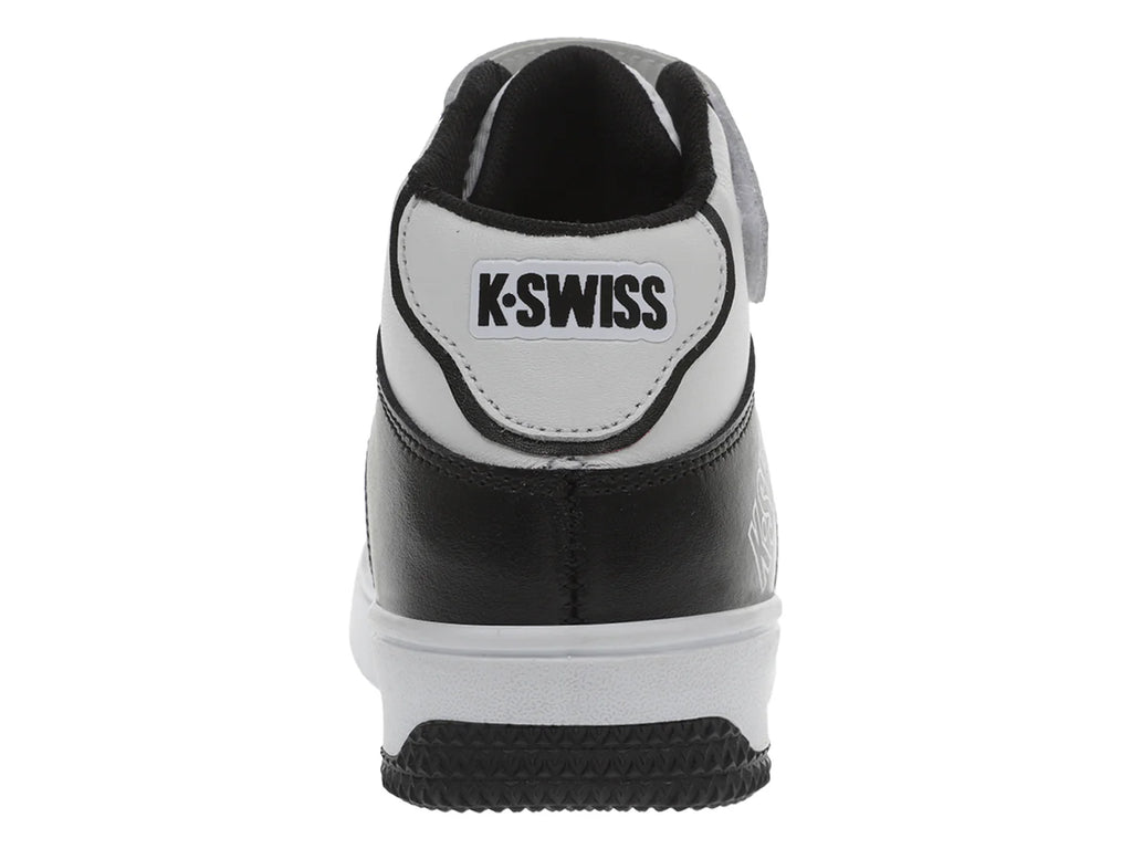Tenis K SWISS Salt Mid Negro y Blanco para Niño