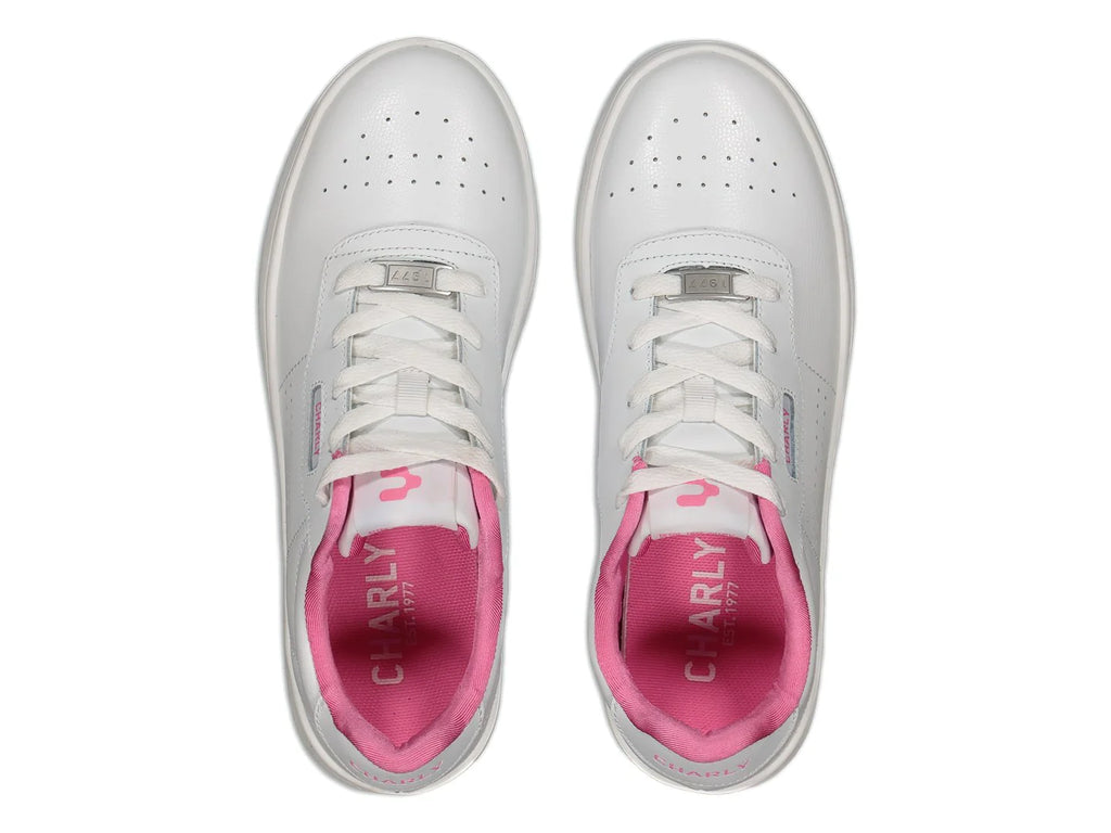 Tenis Charly Blanco con Rosa para Mujer