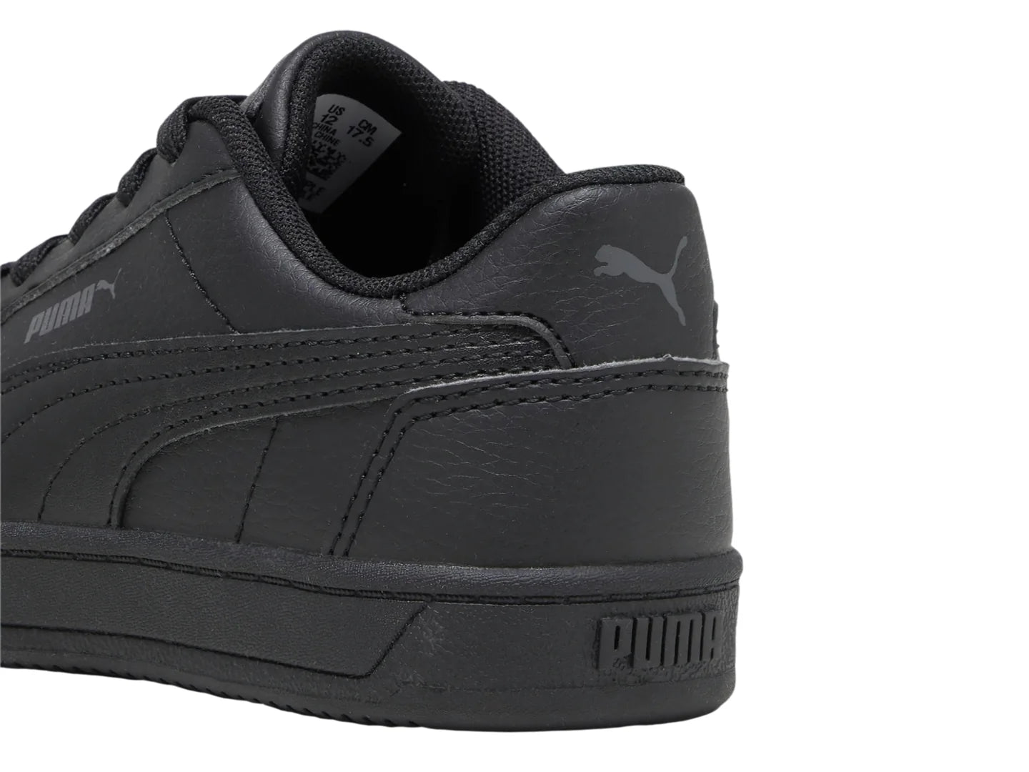 Tenis PUMA Caven 20 Negro y Gris para Niño