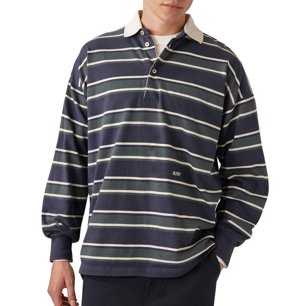 Autry Striped Polo Jersey