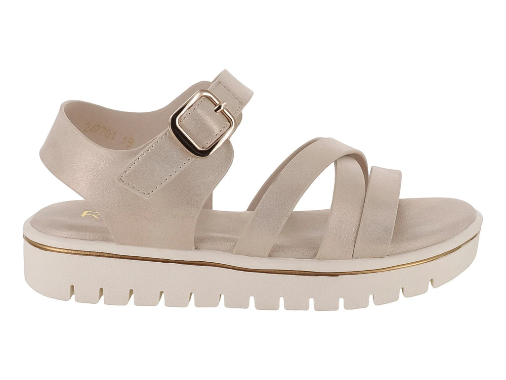 Sandalias ROZE Color Gold para Niña