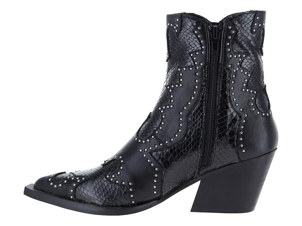 Botines Corina Negros para Mujer