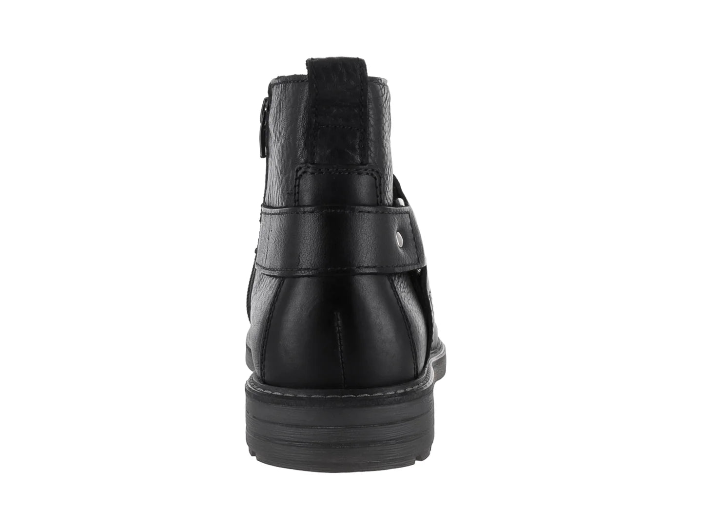 Botas Flexi de Cuero Negro para Hombre