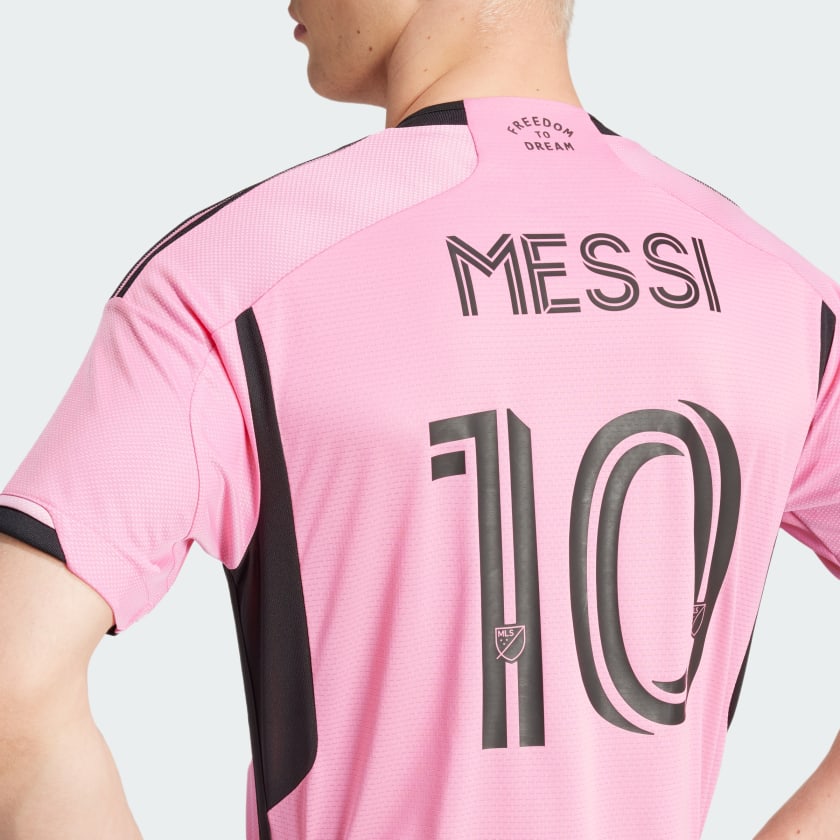 Men's adidas Inter Miami CF 24/25 Messi Home Authentic Jersey