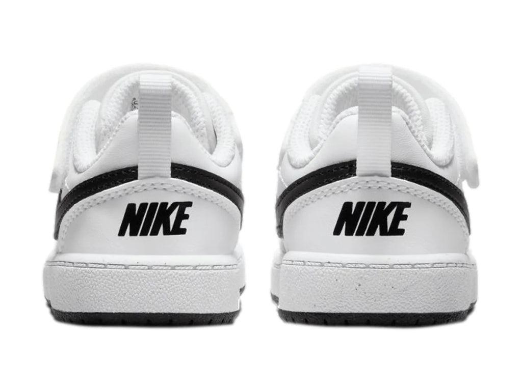 Tenis Nike Court Borough Low Recraft Blanco y Negro para Niño