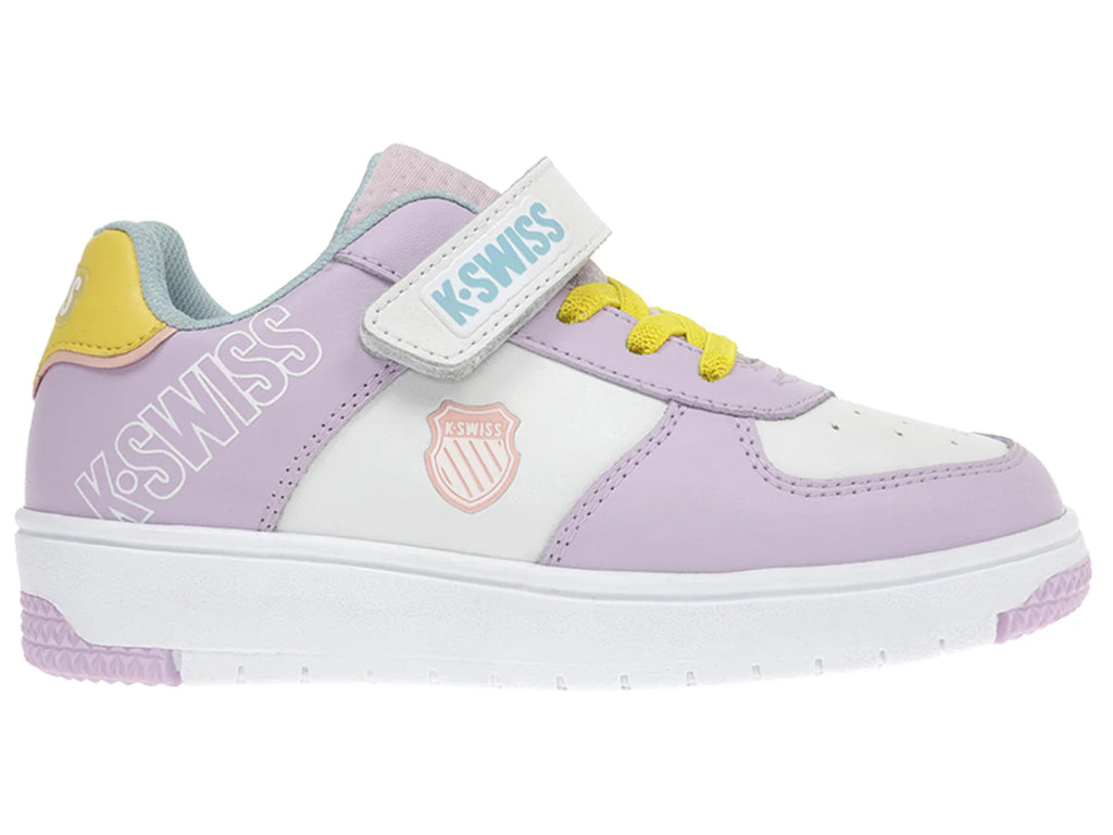 Tenis K Swiss Salt 2 Blanco y Lila para Niño