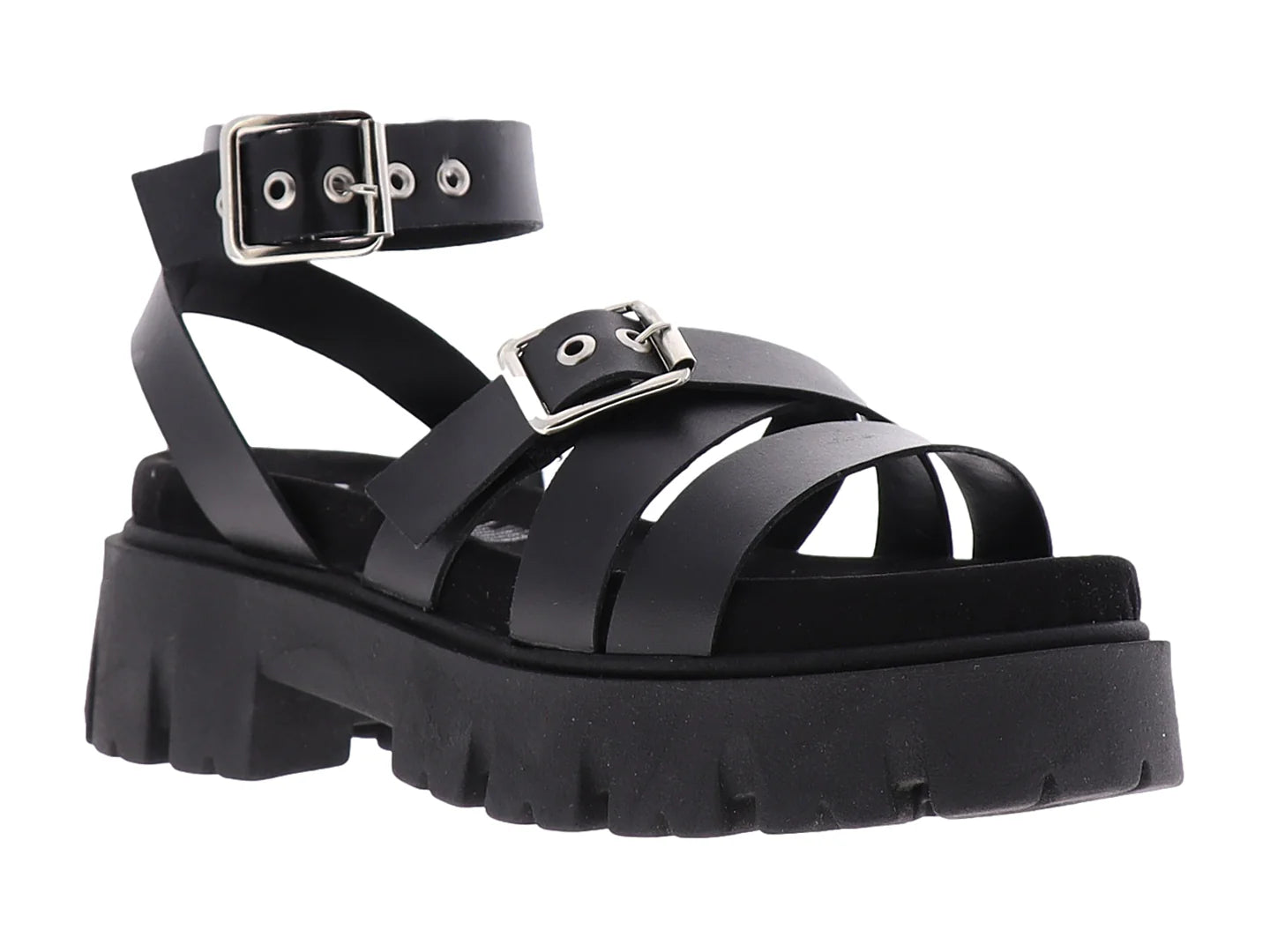 Sandalias Vicenza Plataforma Negro para Mujer
