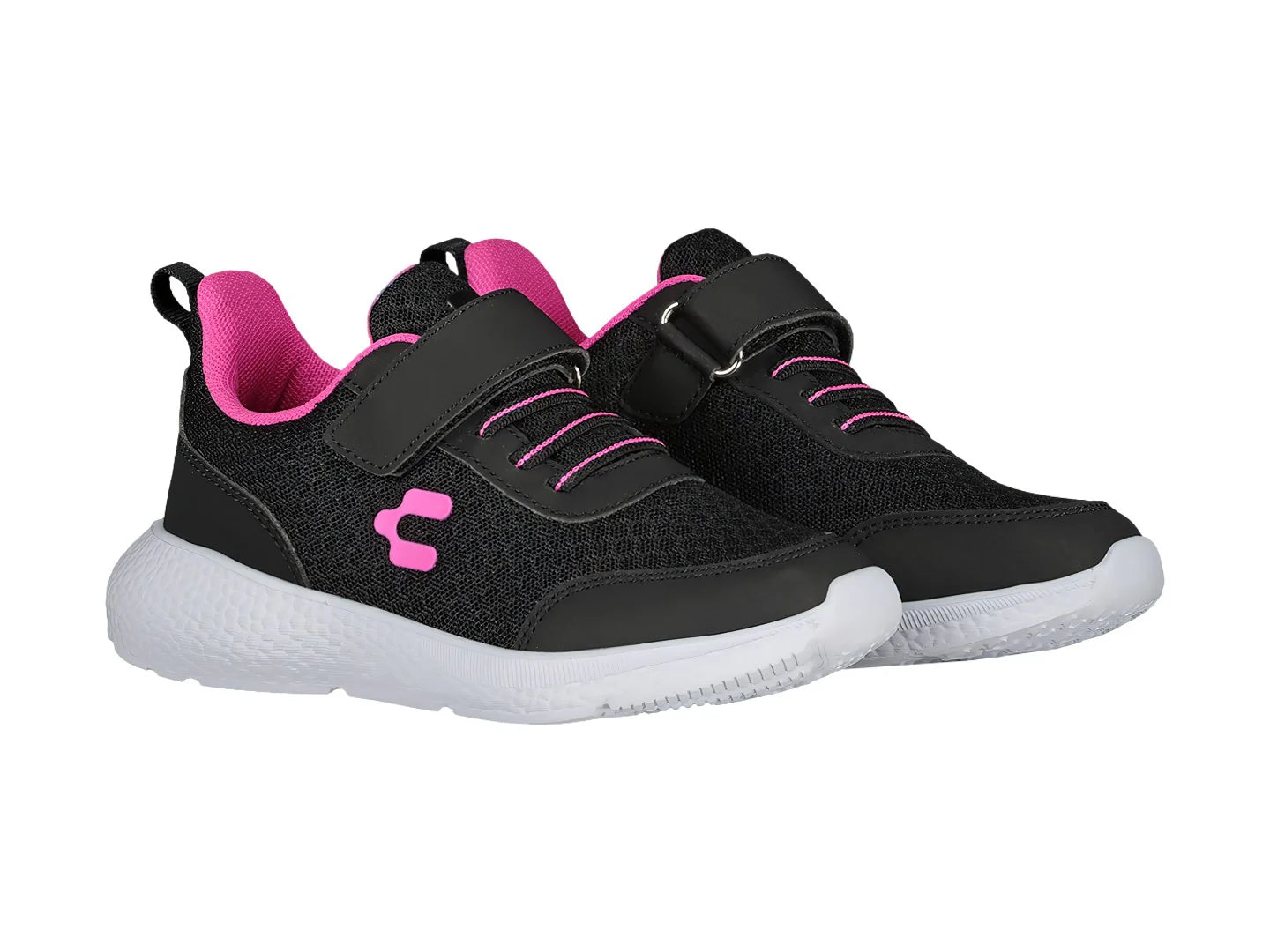 Tenis Charly Negro y Blanco para Niña