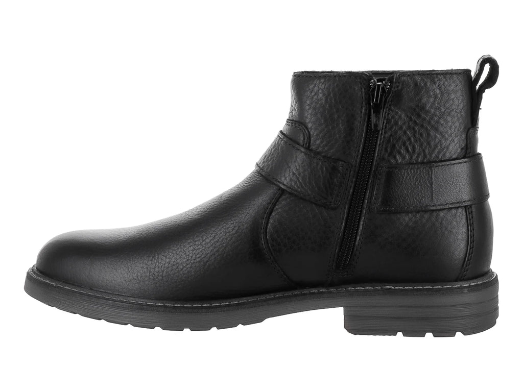 Botas Flexi de Cuero Negro para Hombre