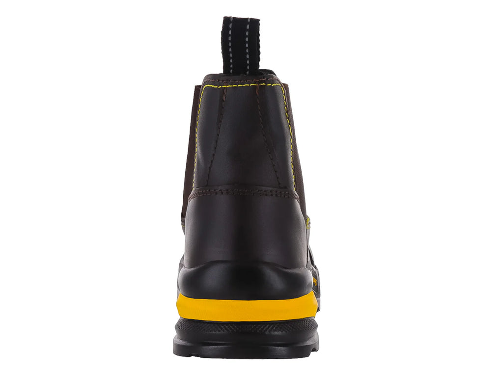 Botas Cliff Café con Casco de Poliamida para Hombre