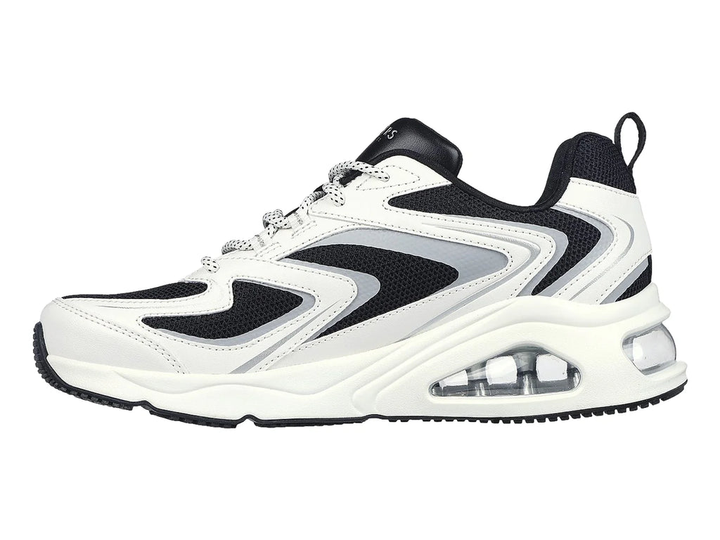 Tenis Skechers Tres Air One Blanco y Negro para Mujer