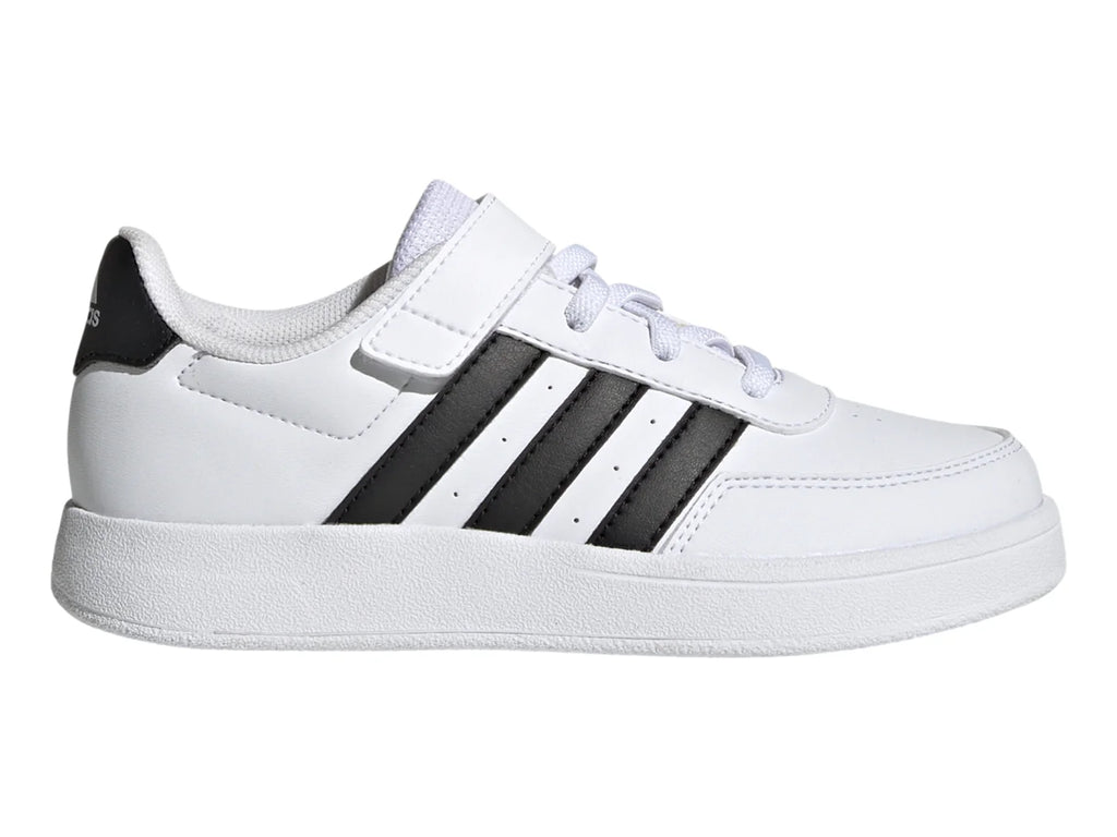Tenis Adidas Breaknet 20 Blancos y Negros para Niño