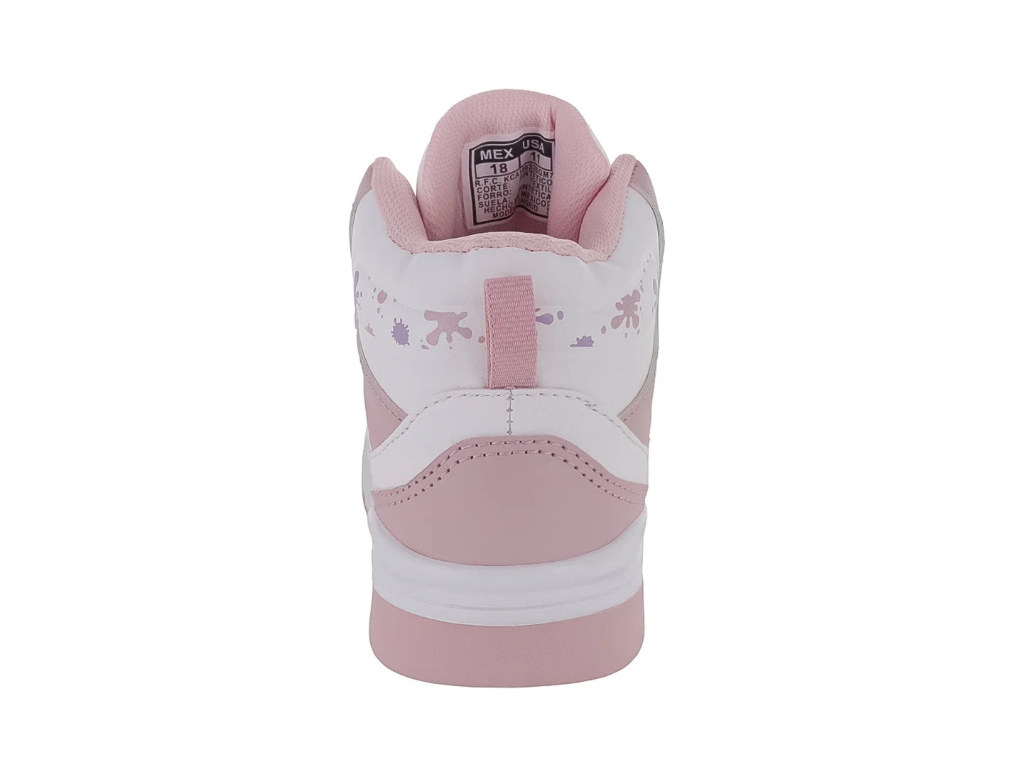 Tenis Clasben Ingrid Blanco Lila para Niña
