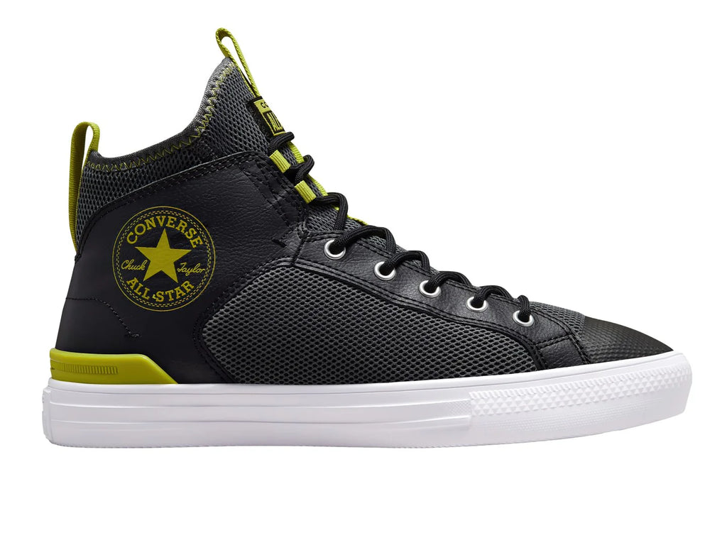Tenis Converse Chuck Taylor All Star Ultra Mid Negro y Gris para Hombre