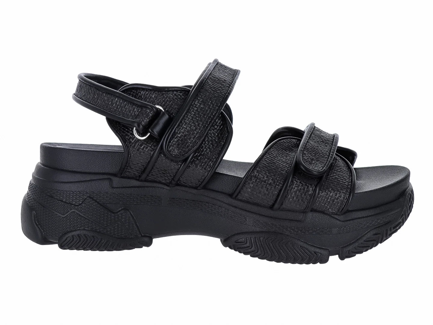 Sandalias ROZE Plataforma Negro para Mujer