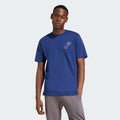 Men's adidas Lounge Verbiage Circle Graphic Tee