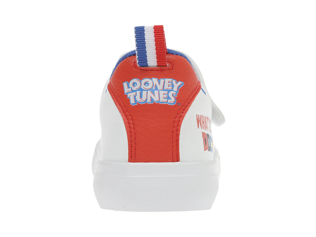 Tenis K SWISS Mini Trinity Bugsy Blanco y Azul para Niño