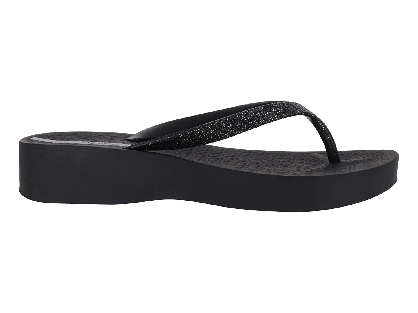 Sandalias Ipanema Negro Glitter para Mujer