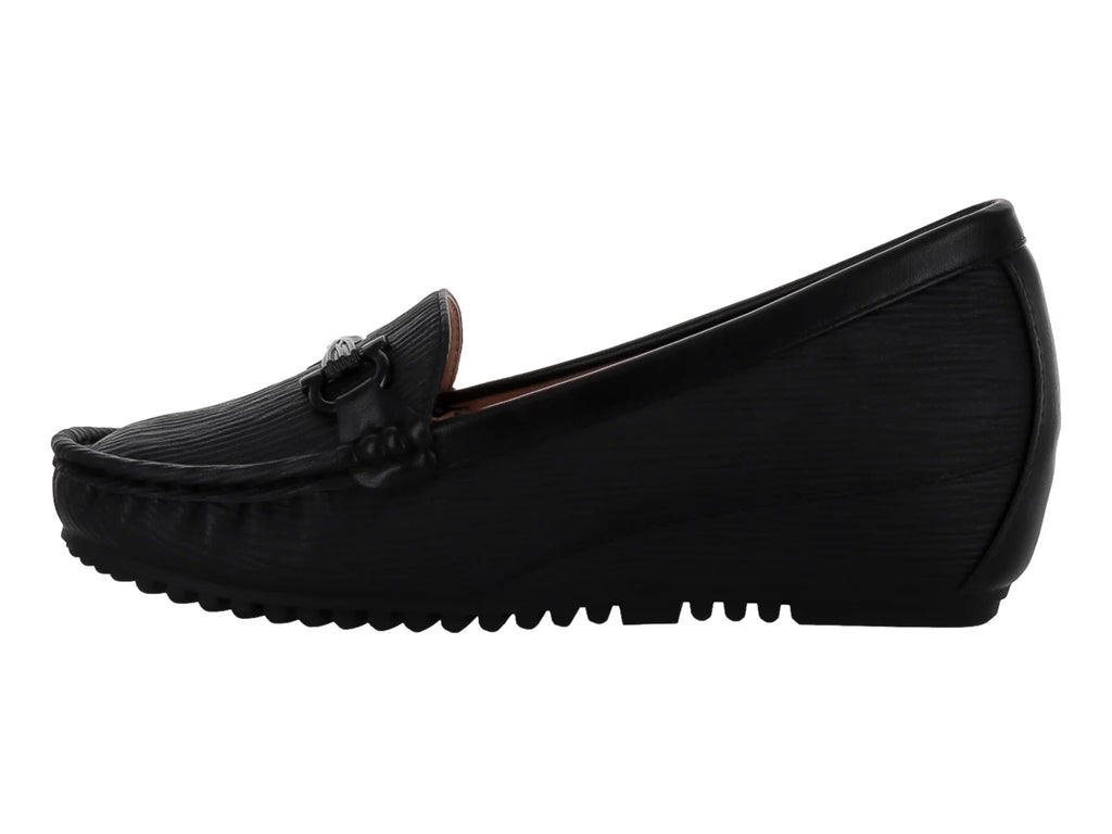 Zapatos Mocasines ROZE Negro para Mujer