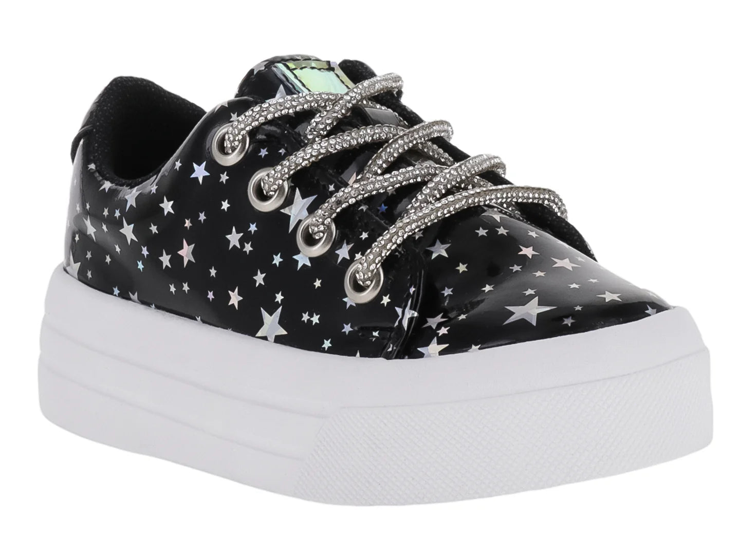 Tenis Divitas Negros de Charol para Niña