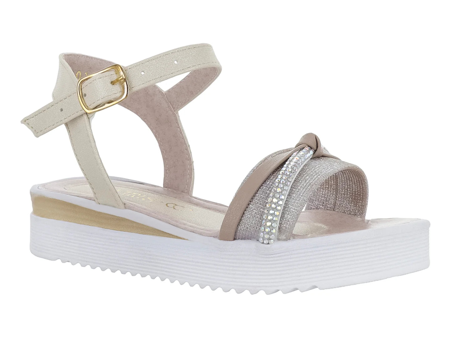 Sandalias Viris Gold para Niña