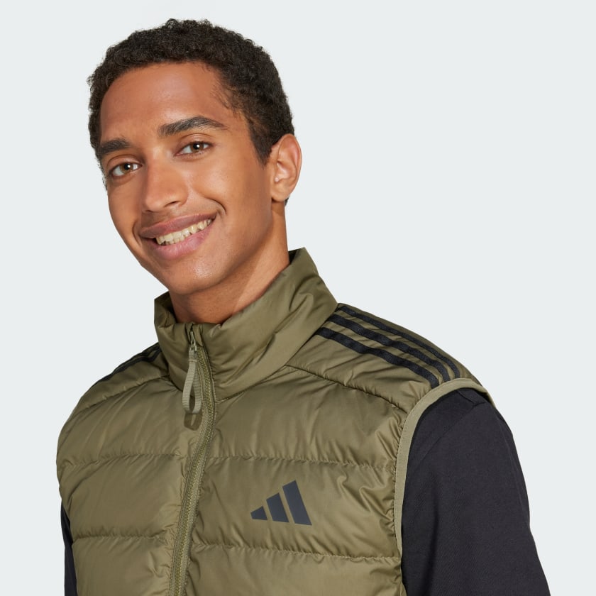 Men's adidas Essentials 3-Stripes Light Down Vest
