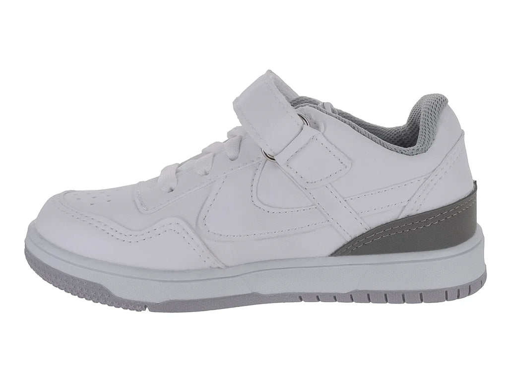 Tenis Panam Blanco y Gris para Niño