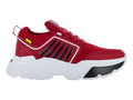 Tenis Casuales THENTIC Rojo y Blanco para Mujer