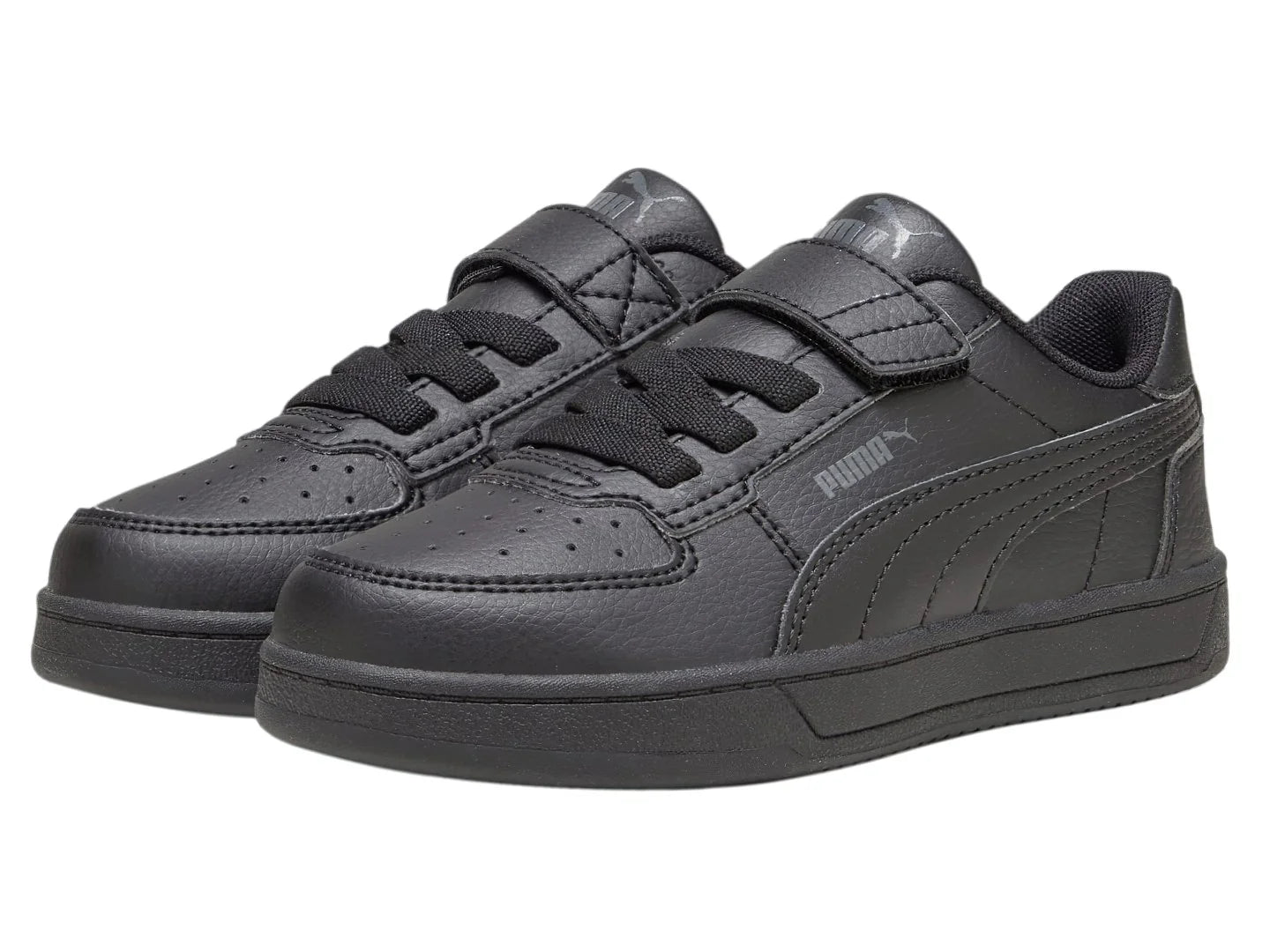 Tenis PUMA Caven 20 Negro y Gris para Niño