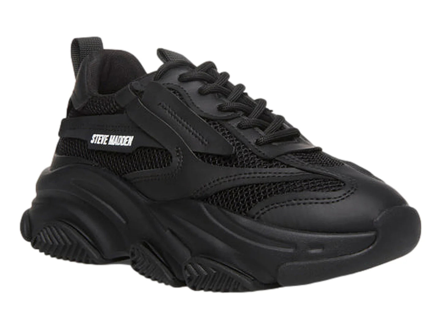 Tenis Steve Madden Posses Sion Negro para Mujer