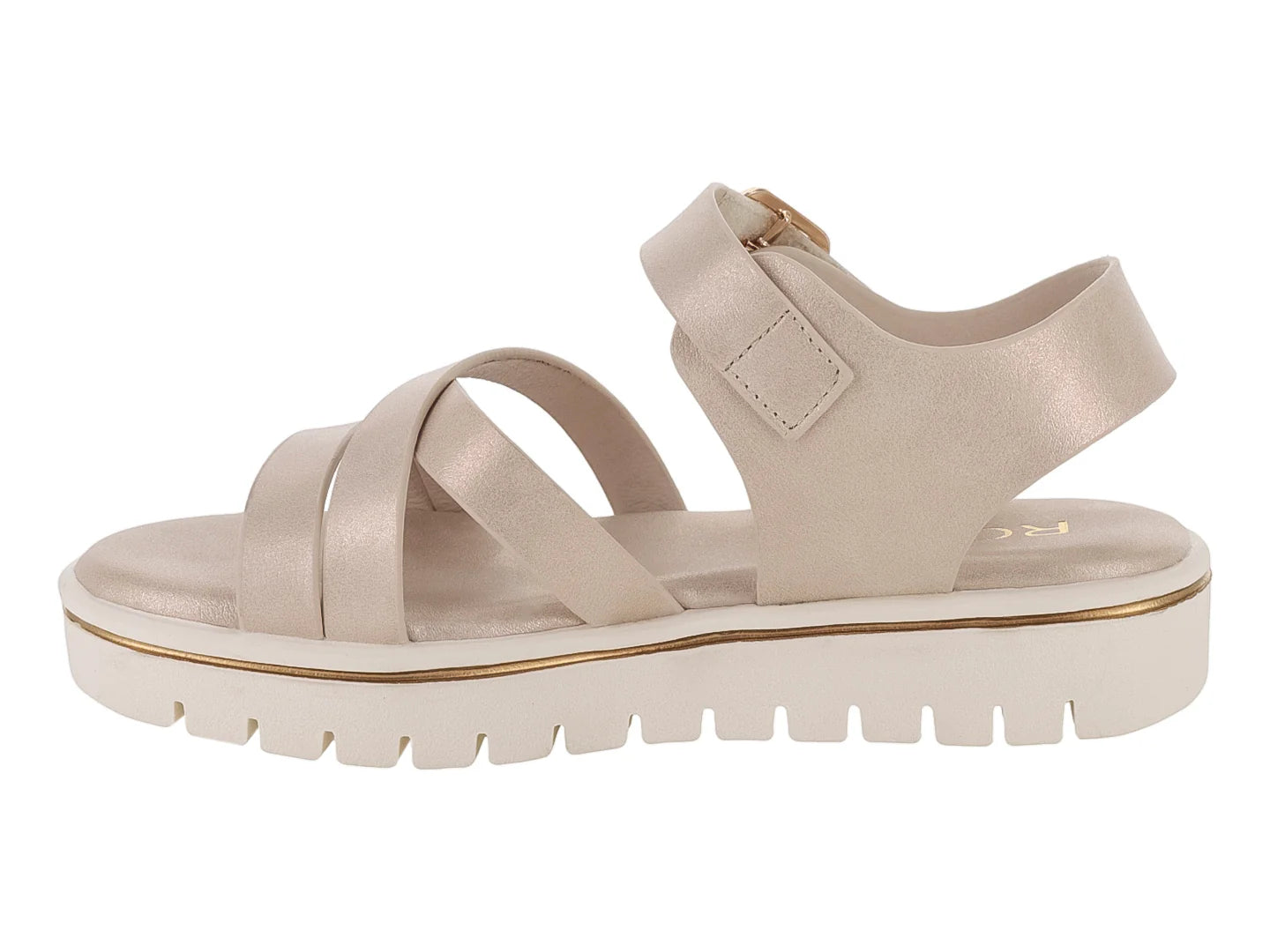 Sandalias ROZE Color Gold para Niña