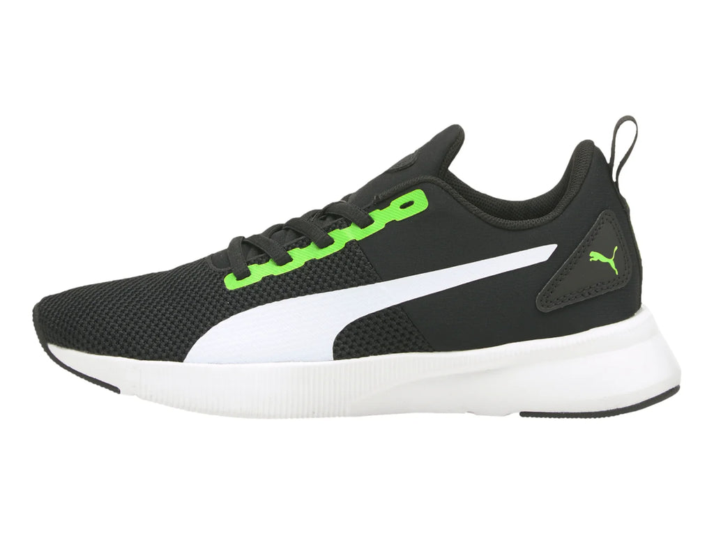 Tenis PUMA Flyer Runner Jr Verde y Negro para Niño