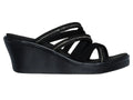 Sandalias Skechers Cali W Negro para Mujer