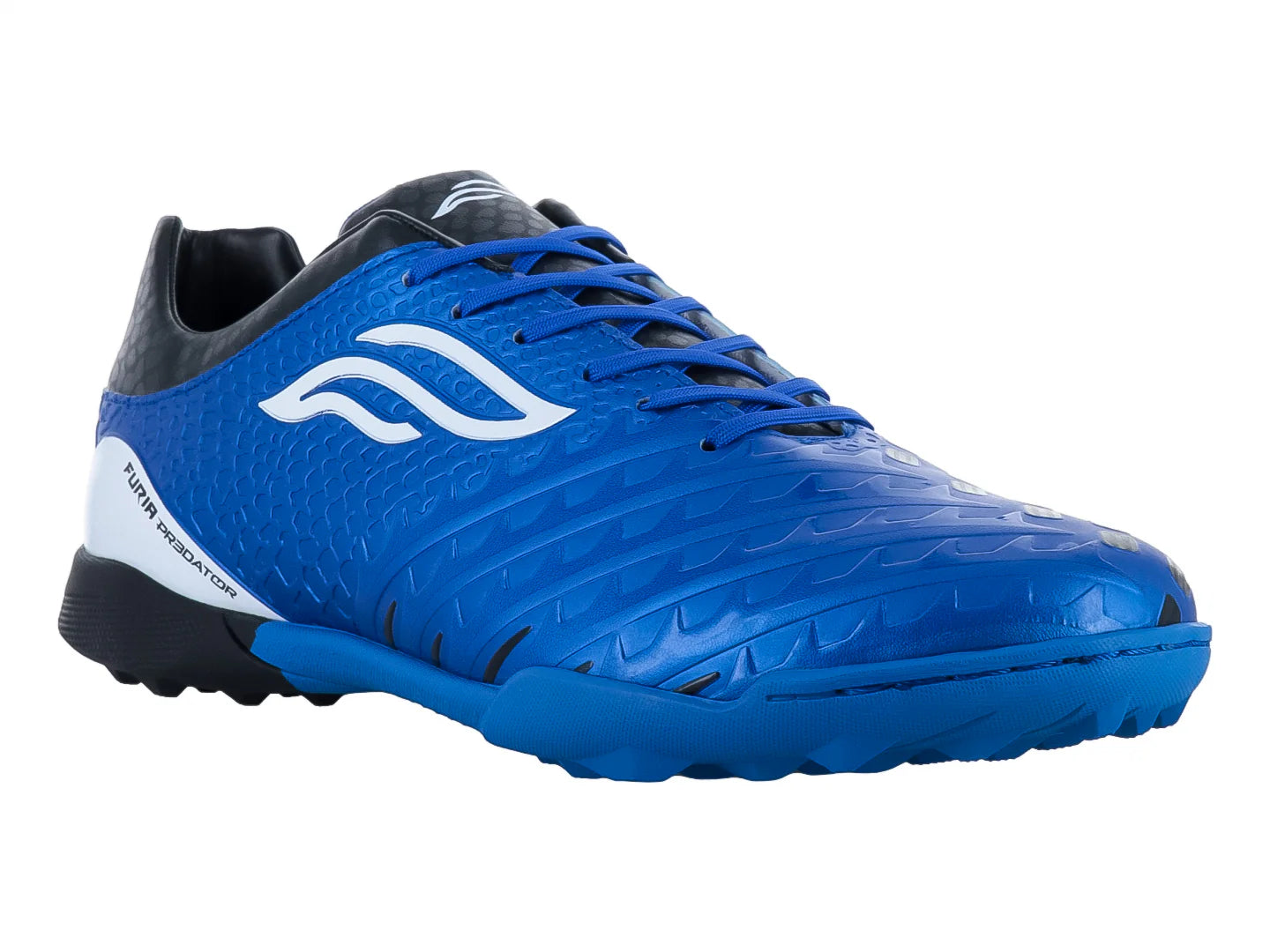 Tenis de Fútbol Furia 1910 Azul y Blanco para Hombre