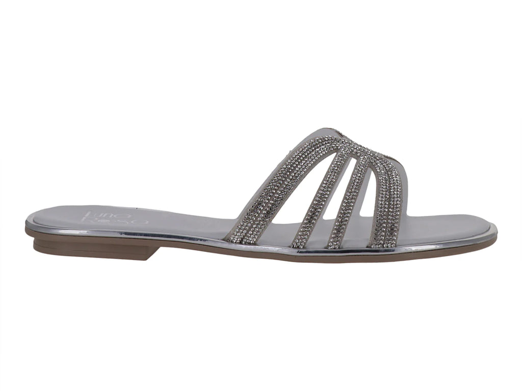 Sandalias Luna Rosa Plata para Mujer