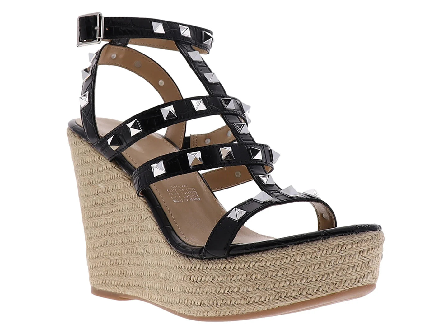 Sandalias Gillio Negro para Mujer