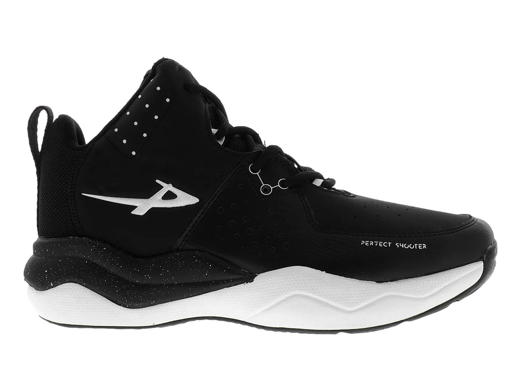 Tenis de Baloncesto Pontiac AXL Negro y Blanco para Hombre