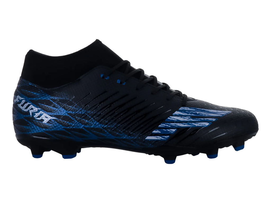 Tenis de Fútbol FURIA 1810 Negro y Gris para Hombre