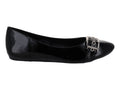 Zapatos Planos Luna Rosa Negro para Mujer