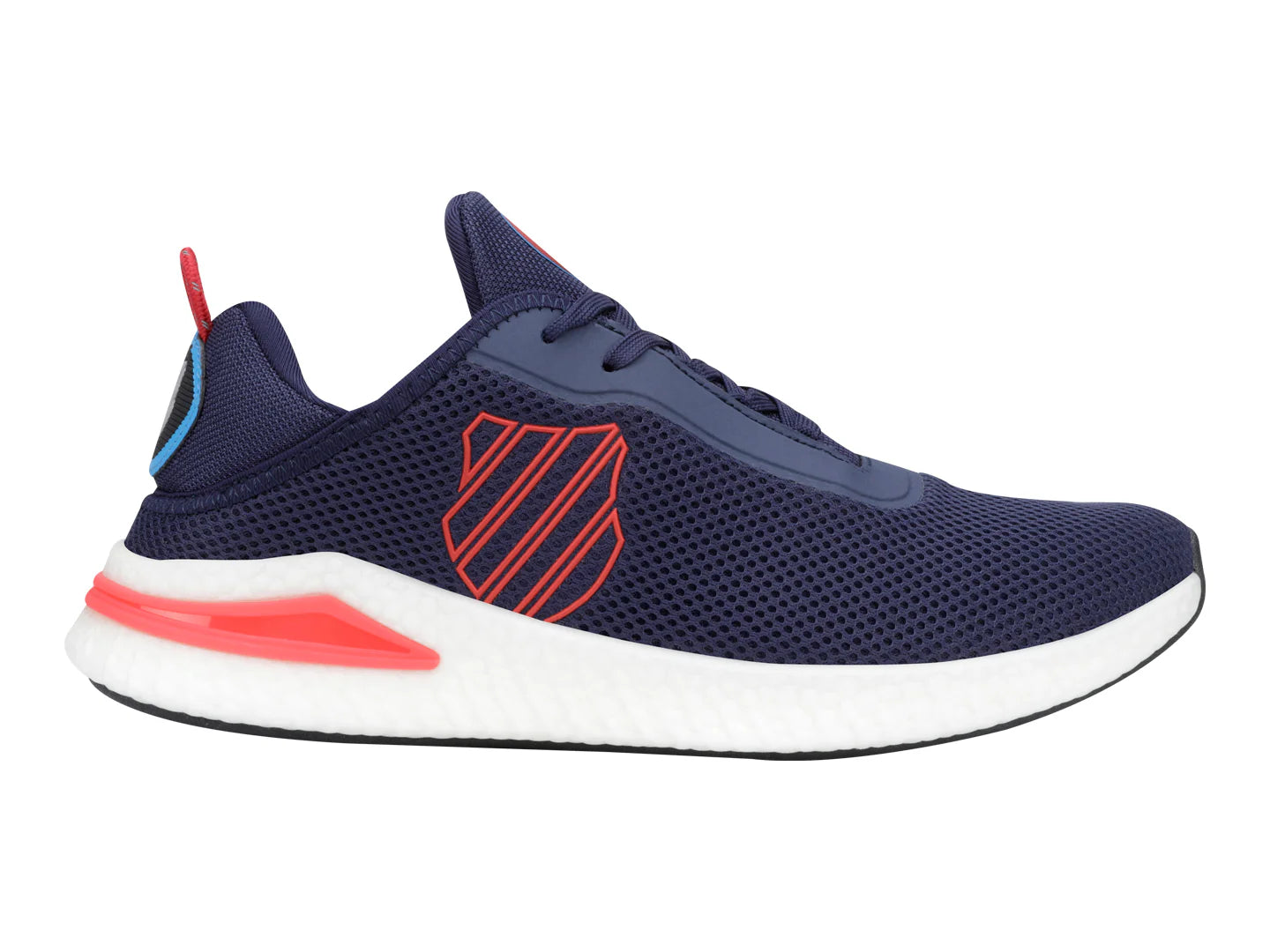 Tenis K SWISS Oman Azul Marino y Rojo para Hombre