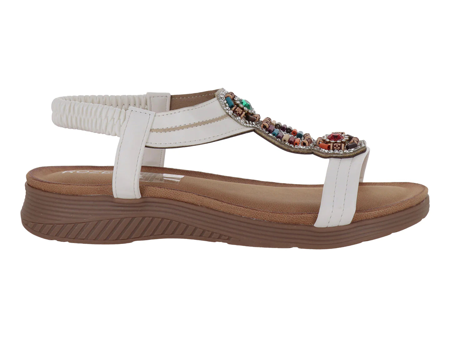 Sandalias ROZE Blancas para Mujer