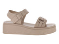 Sandalias Roze Beige de Plataforma para Mujer